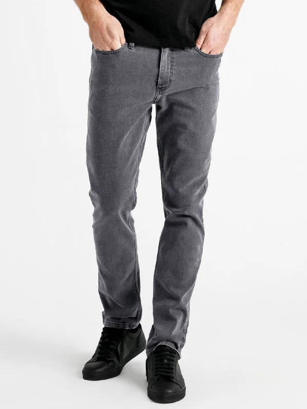 Performance Denim Slim Aged Grey Jeans