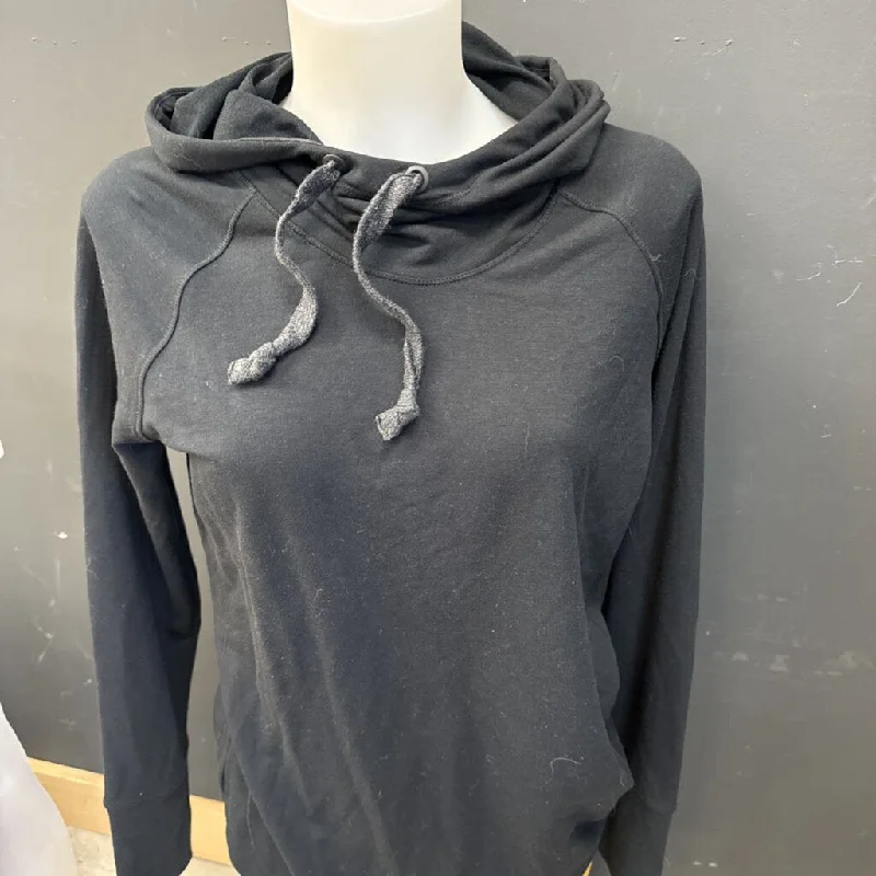 Shambala - Women's L/S Hooded Top - MSRP $40: Black-women-SM