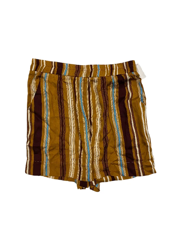 Street Style Tops Shorts By Olivaceous In Striped Pattern, Size: L