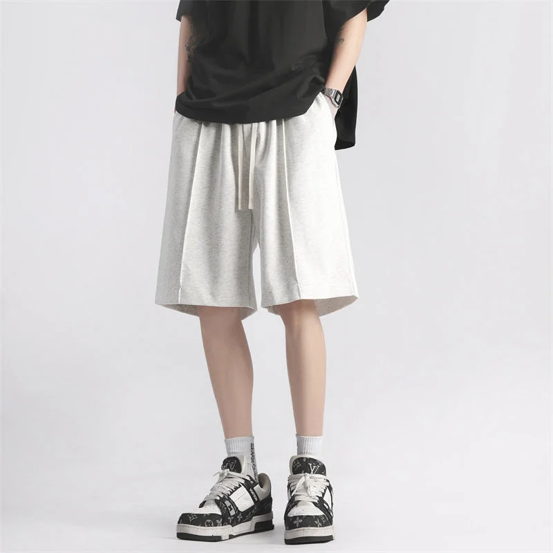 Summer Simplicity Solid Color Casual Shorts