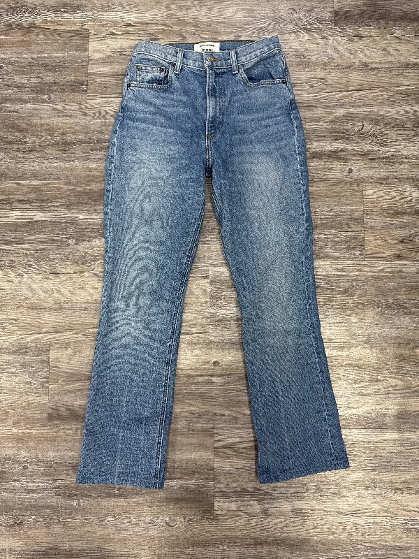 Everyday Jeans Jeans Designer By Reformation In Blue Denim, Size: 2