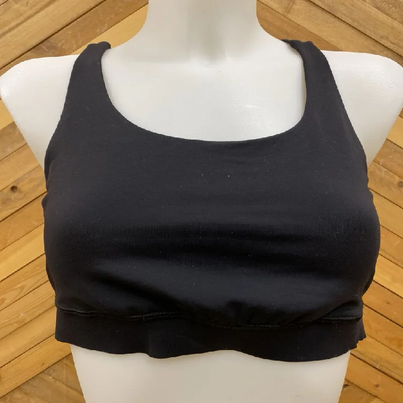 Lululemon - Sports Bra: Black-women-