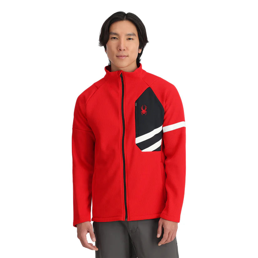 Spyder Men's Wengen Bandit Full Zip Jacket