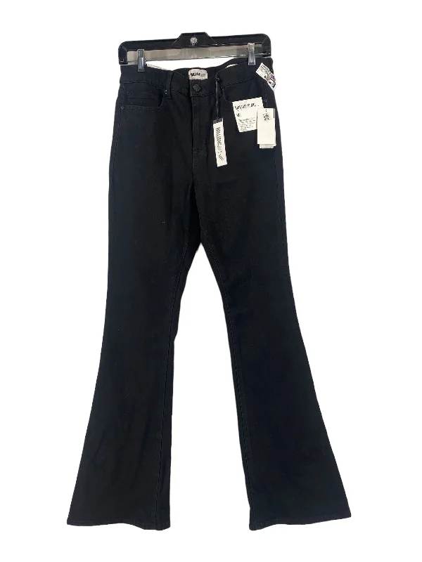 Casual Looks Jeans Flared By William Rast In Black Denim, Size: 29