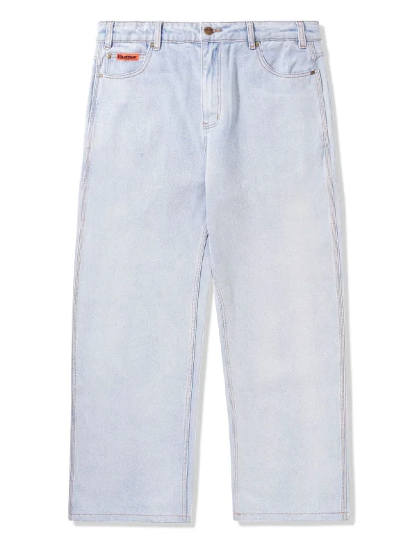 Relaxed Light Blue Jeans