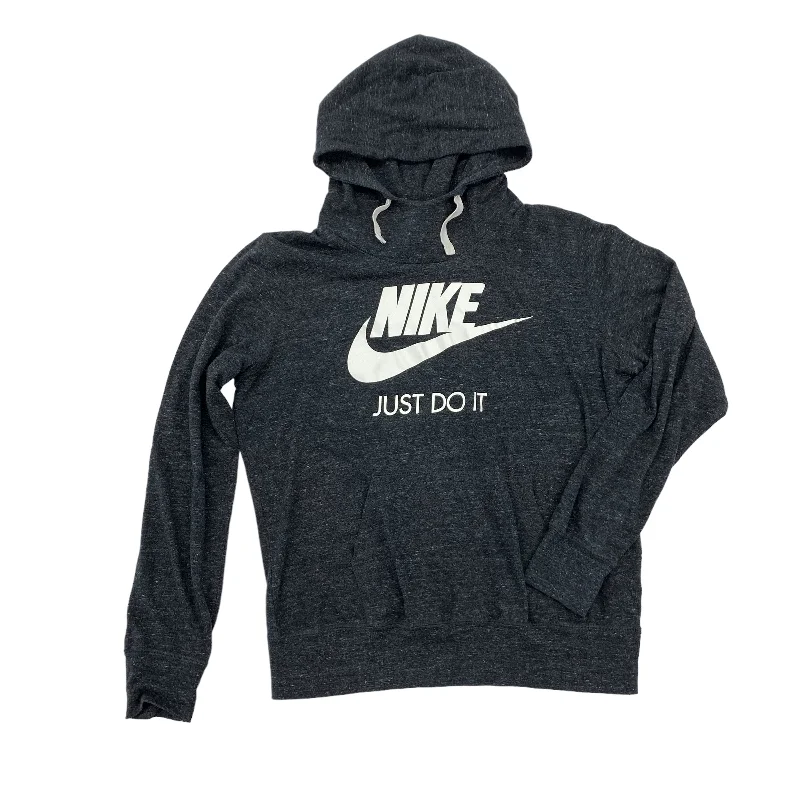 GREY ATHLETIC TOP LS HOODIE by NIKE APPAREL Size:XL