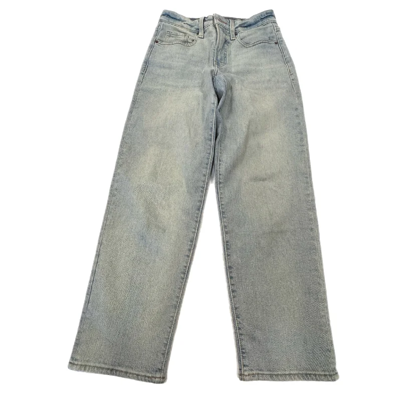 Stylish Footwear Jeans Straight By Old Navy In Blue Denim, Size: 0p