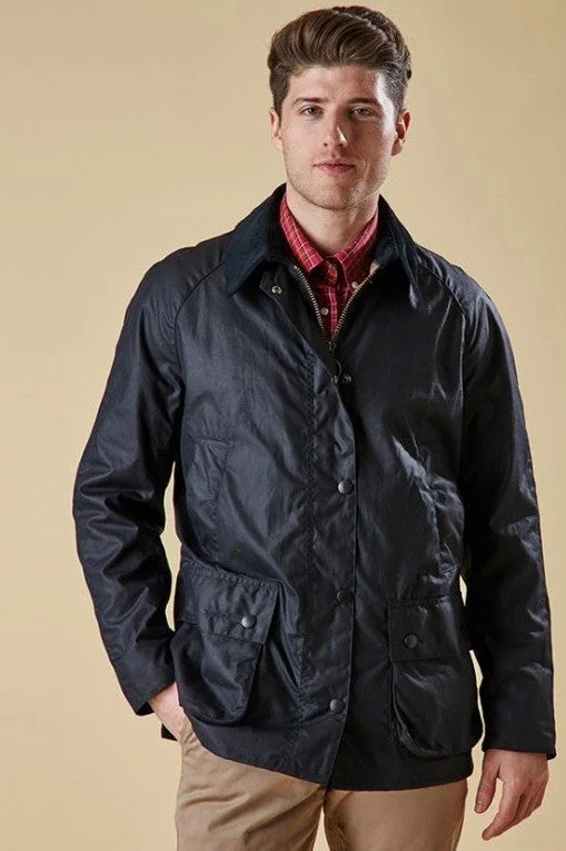 Barbour Ashby - Wax Jacket - Navy - MWX0339NY92