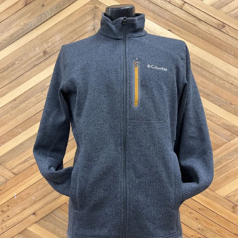 Columbia - Men's full Zip Fleece - MRSP $119: grey-men-MD