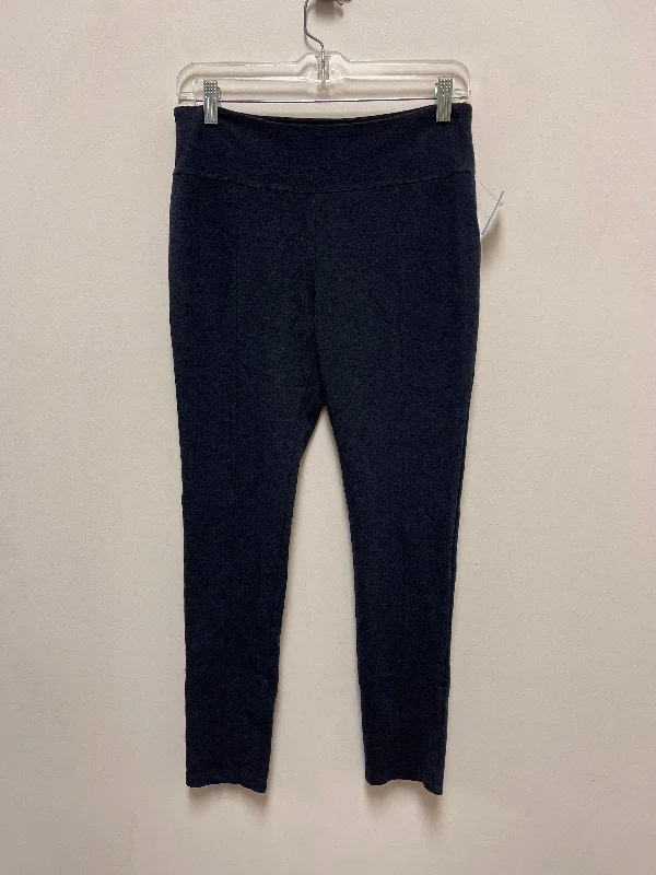Classic Designs Pants Leggings By Liz Claiborne In Navy, Size: M
