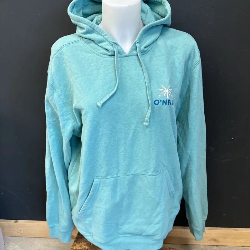 O'neil -Women's Hoodie Sweater : Teal/White-women-LG