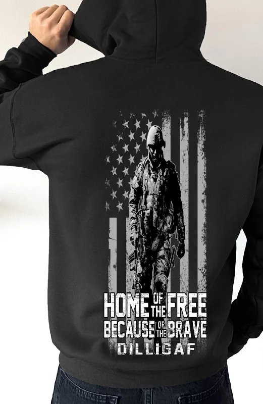 Home of the Free Pullover Hoodie