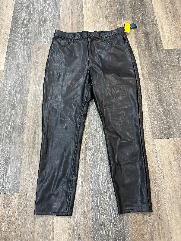 Everyday Jeans Pants Other By Abercrombie And Fitch In Black, Size: 14