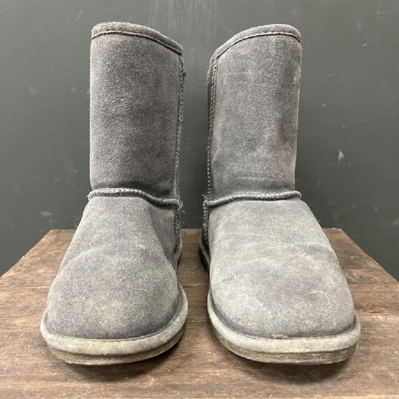 Amelia - Women's Lined Winter Boots - MSRP comp $65: Grey-women-W9