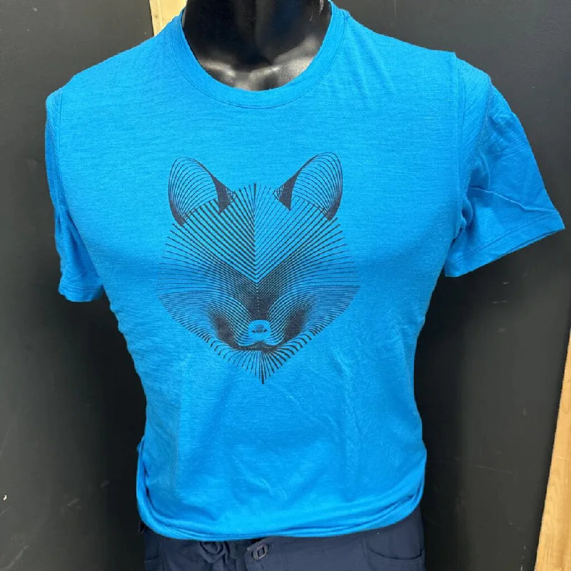 Icebreaker- men's t-shirt- MSRP $90: Blue -men-SM