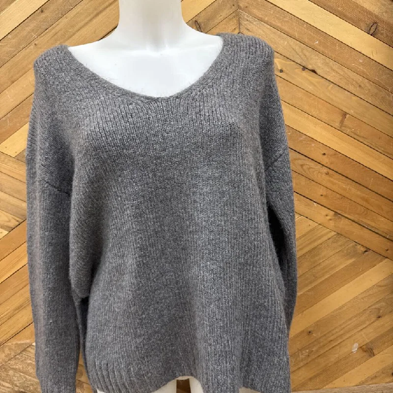 Z Supply Women's Gray Sweater: gray-women-medium