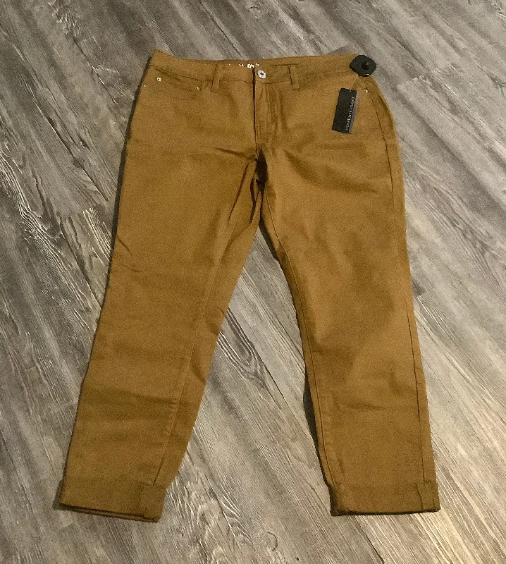 Bold Outfits Jeans Skinny By Signature Studio In Brown, Size: 14