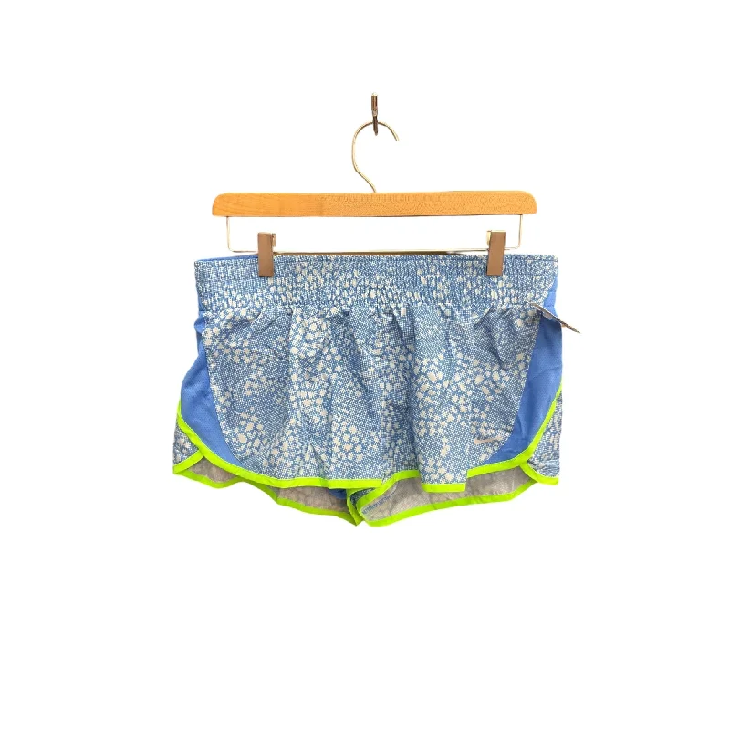 Active Wear Athletic Shorts By Nike Apparel In Blue, Size: L
