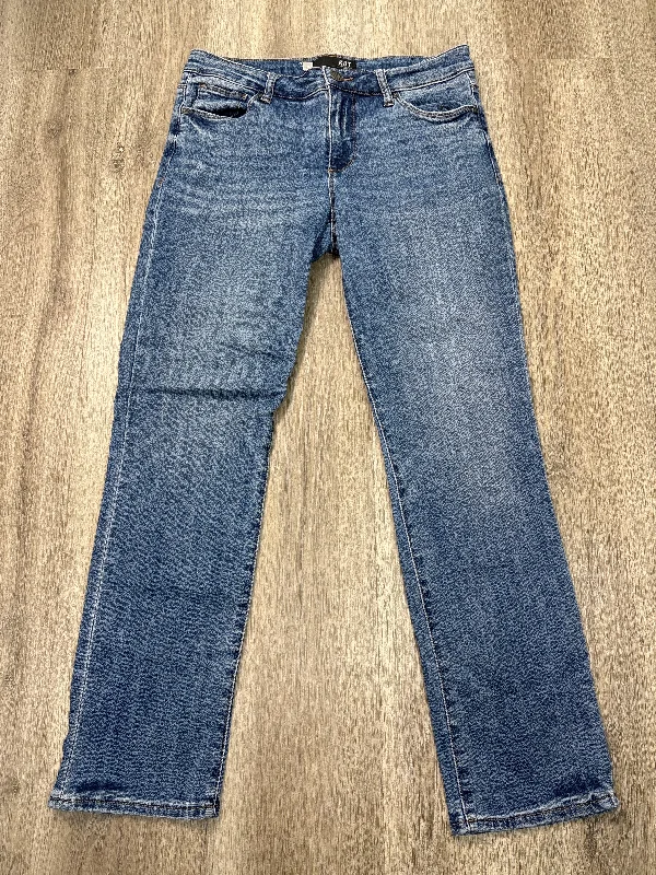 Jeans Straight By Kut In Blue Denim, Size: 6