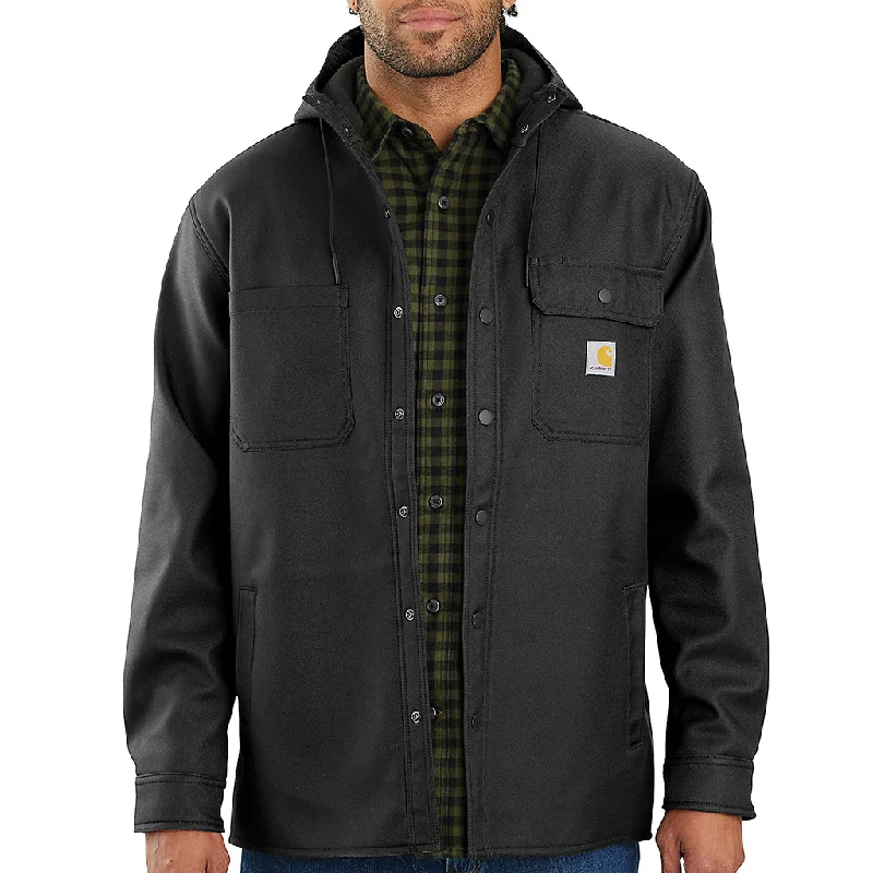 Men's Carhartt Hooded Shirt Jacket