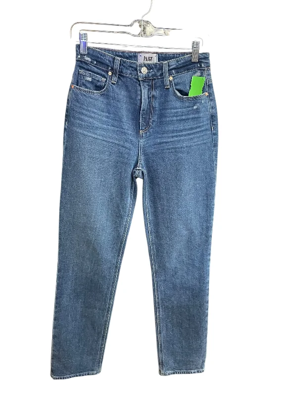 Summer Outfits Jeans Straight By Paige In Blue, Size: 0