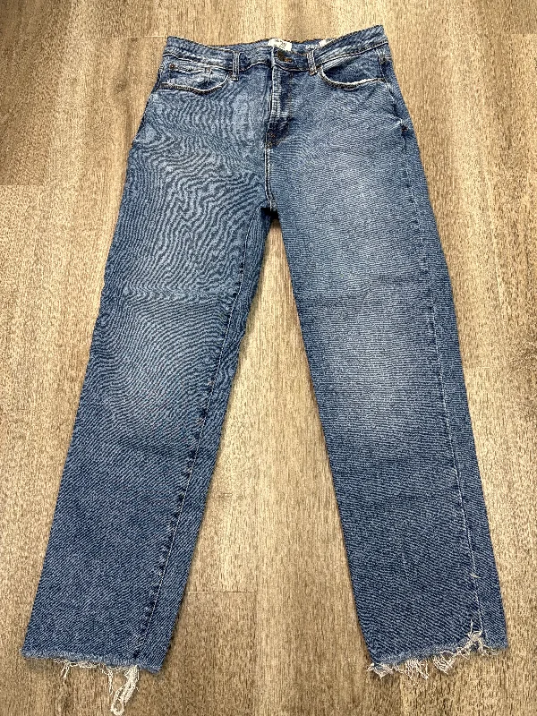 Jeans Straight By Kensie In Blue Denim, Size: 10