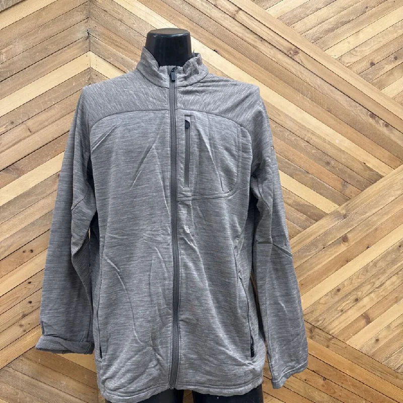 icebreaker - Men's Merino Full-Zip Athletic Fleece - MSRP $260: Light Brown-men-LG