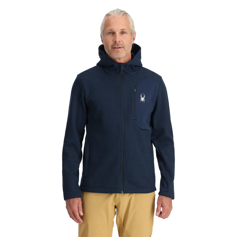 Spyder Men's Bandit Hooded Fleece Jacket