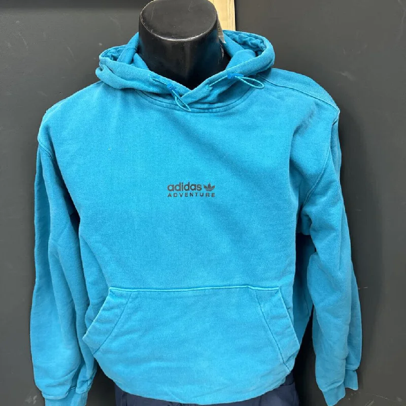 Adidas- Men's Adventure hoodie- MSRP $100 : Blue -men-LG