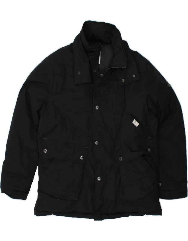 G-STAR Mens Padded Jacket UK 44 2XL Black Polyester