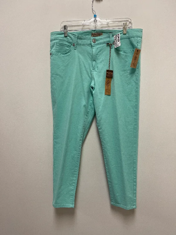 Warm Sweaters Jeans Skinny By Vintage America In Blue, Size: 16