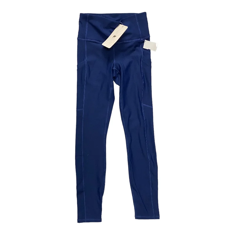 Fashion Jackets Athletic Leggings By Fabletics In Blue, Size: Xs