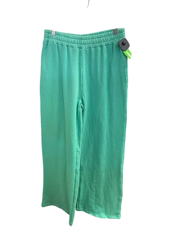 Active Wear Pants Lounge By Ocean Drive In Green, Size: L