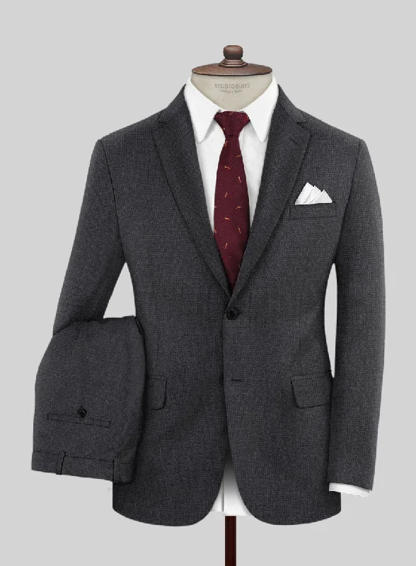 Scabal Sapphire Celmar Gray Wool Suit