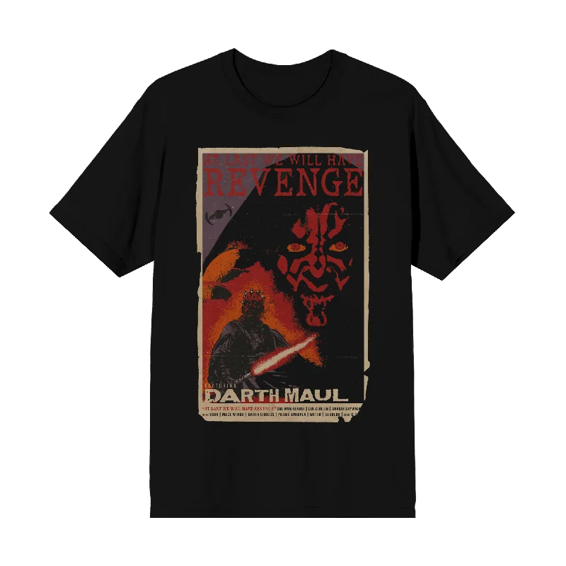 Darth Maul Black Grindhouse Poster Tee