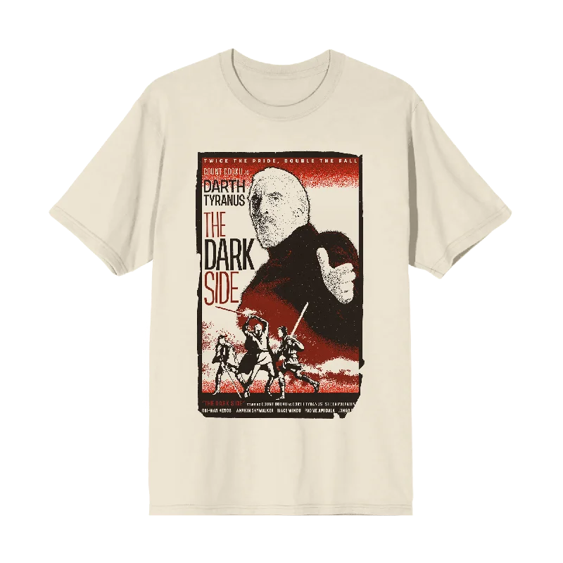 Darth Tyranus The Dark Side Grindhouse Natural Tee