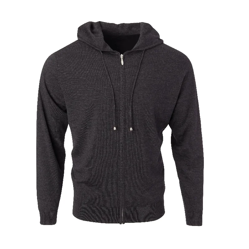 THE CHITOWN MERINO FULL ZIP HOODIE - IS75708FZ