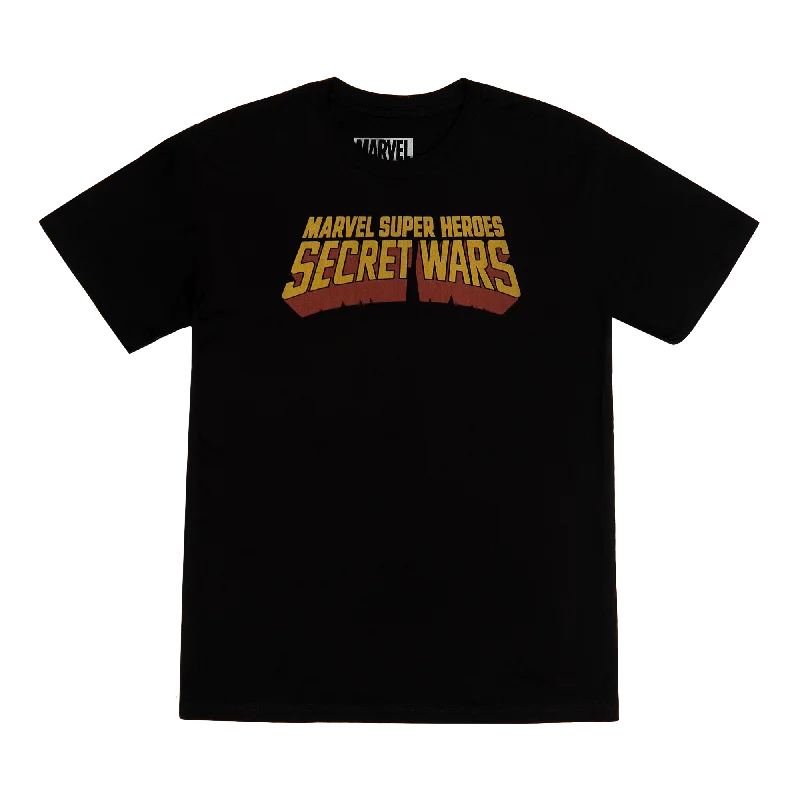 Secret Wars Logo Black Tee