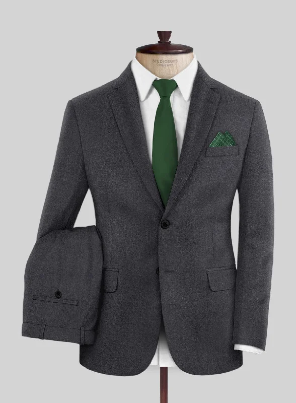 Scabal Sapphire Gray Wool Suit