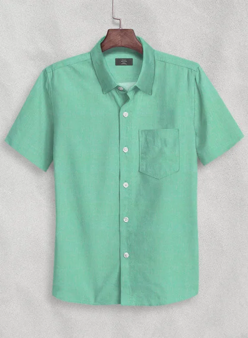 Fern Green Luxury Twill Shirt