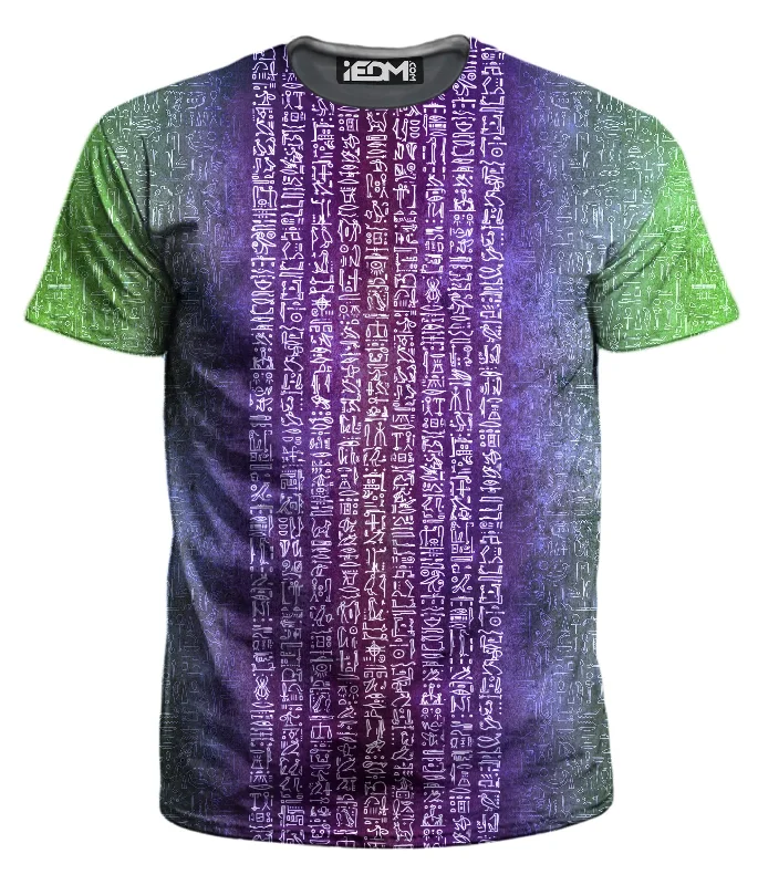 Neon Hieroglyph Men's T-Shirt