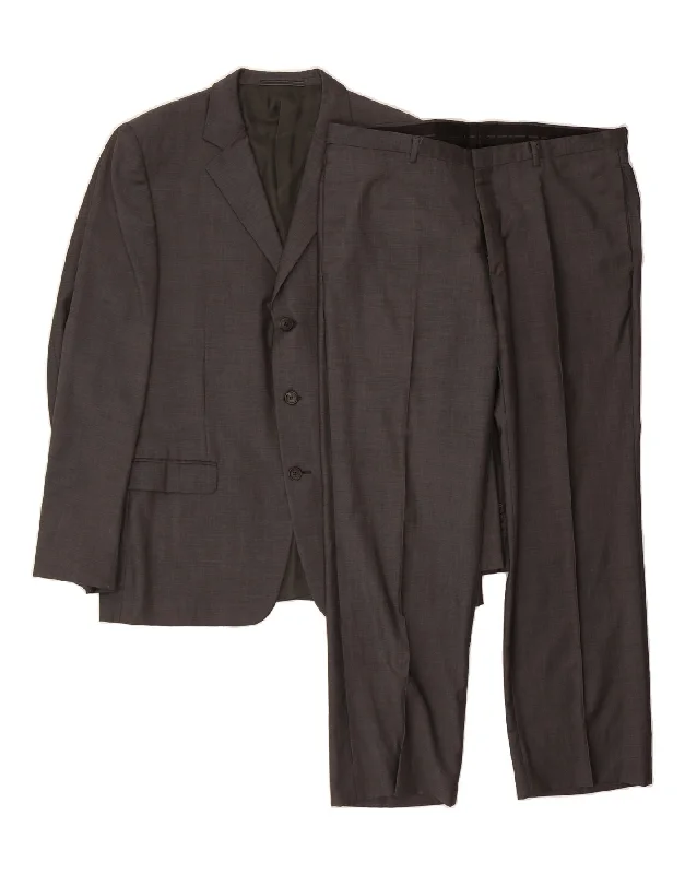 GUCCI Mens 3 Button 2 Piece Suit IT 52 XL W38 L30 Grey Wool