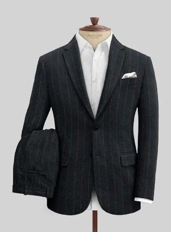 Sartori Sabino Dark Blue Soft Tweed Suit