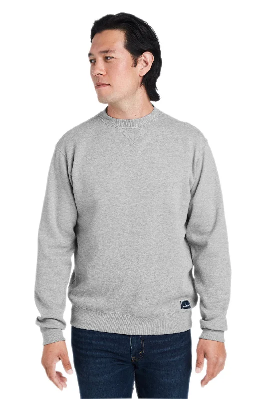 Nautica Mens Anchor Crewneck Sweatshirt - Heather Oxford Grey