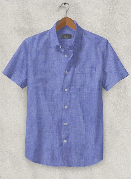 Filafil Poplene Blue Shirt