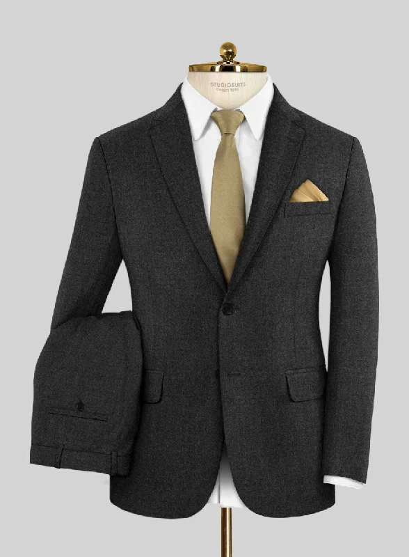 Scabal Sapphire Xelo Gray Wool Suit