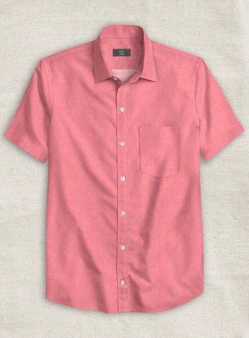 Pink Luxury Twill Shirt