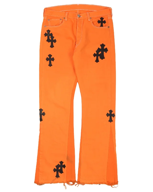 Modern Clothing Virgil Art Basel Gallery Dept. Cross Patch Jeans