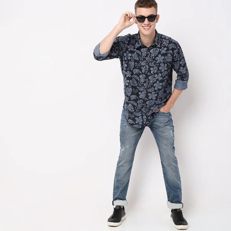 Regular Fit Printed Shirt