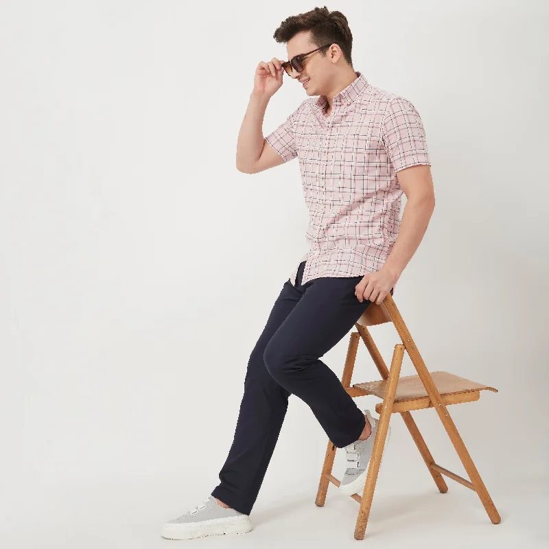 Slim Fit Checkered Shirt